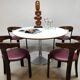 Vintage design dining chairs Bruno Rey Kusch & Co