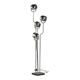 Goffredo Reggiani chrome floor lamp with four spotlights, Italy, 1970s