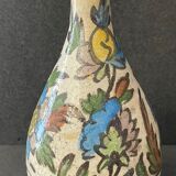Bottle of Iznik Turkey in siliceous ceramic decoration under lead glaze nineteenth century