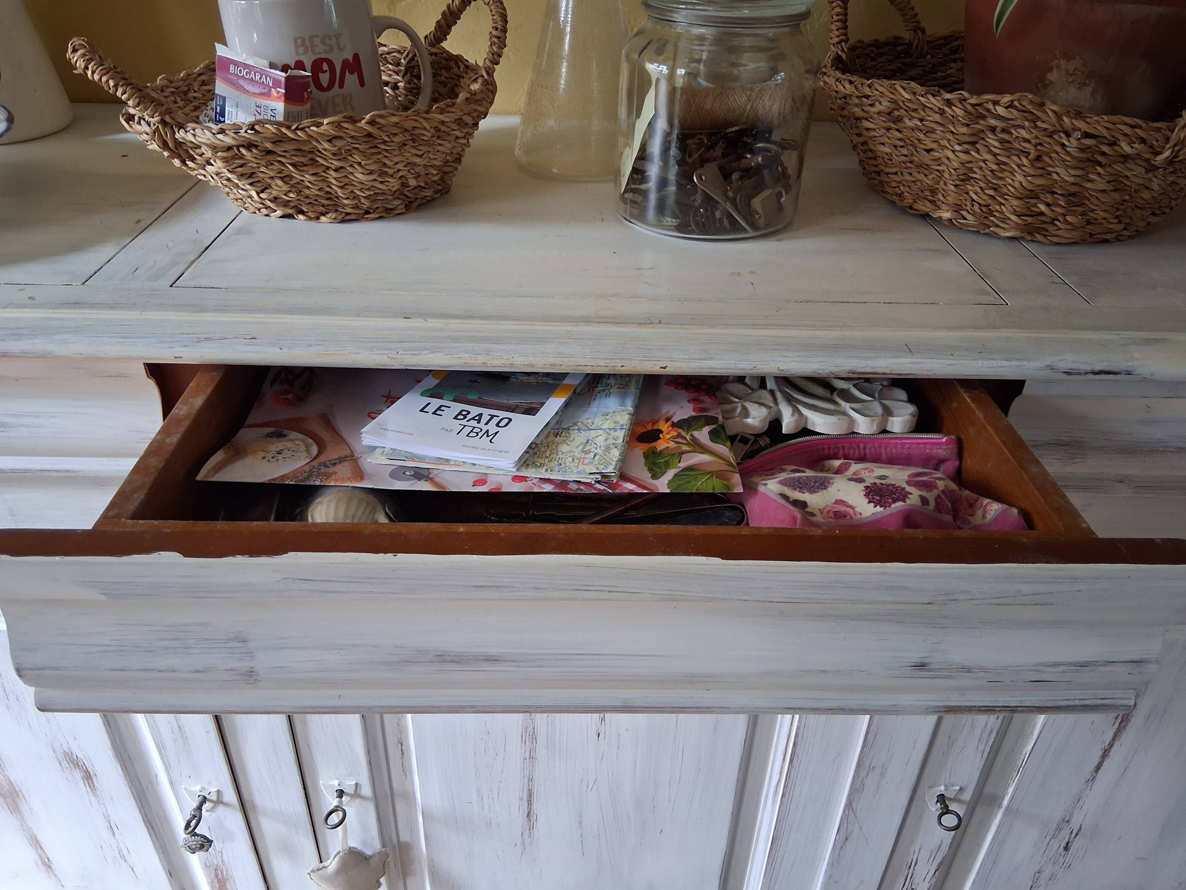 Buffet bois ancien (enfilade)