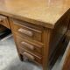 Teacher's desk from the 1950s on legs.