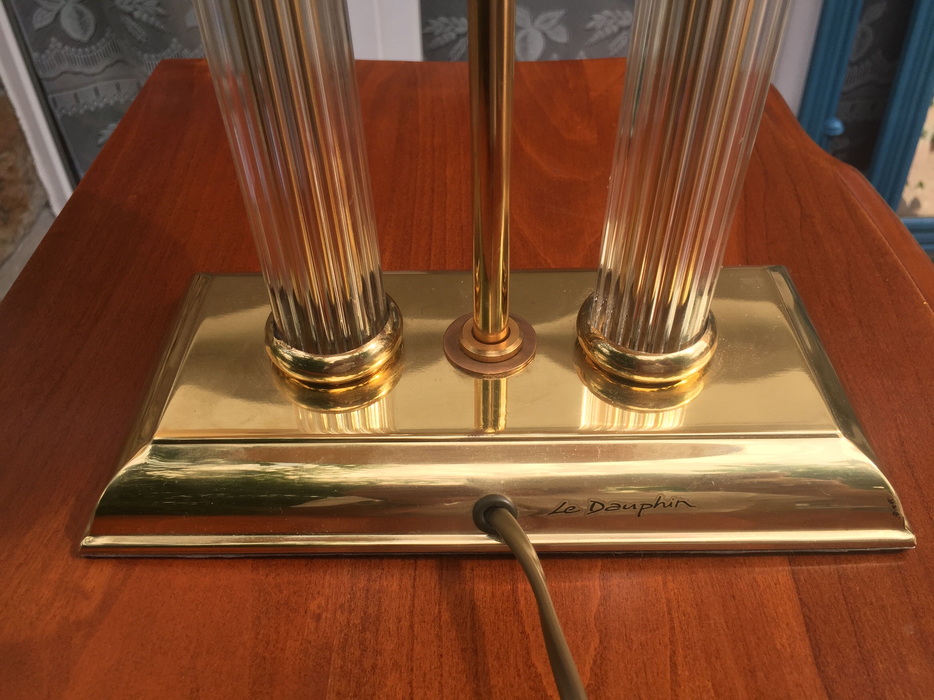 Lampe modèle Lussac de la marque Le Dauphin 1970