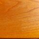 round or oval table with extension, central leg, vintage Baumann design