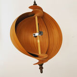 XXL swedish Mid-Century Modern moon pendant lamp