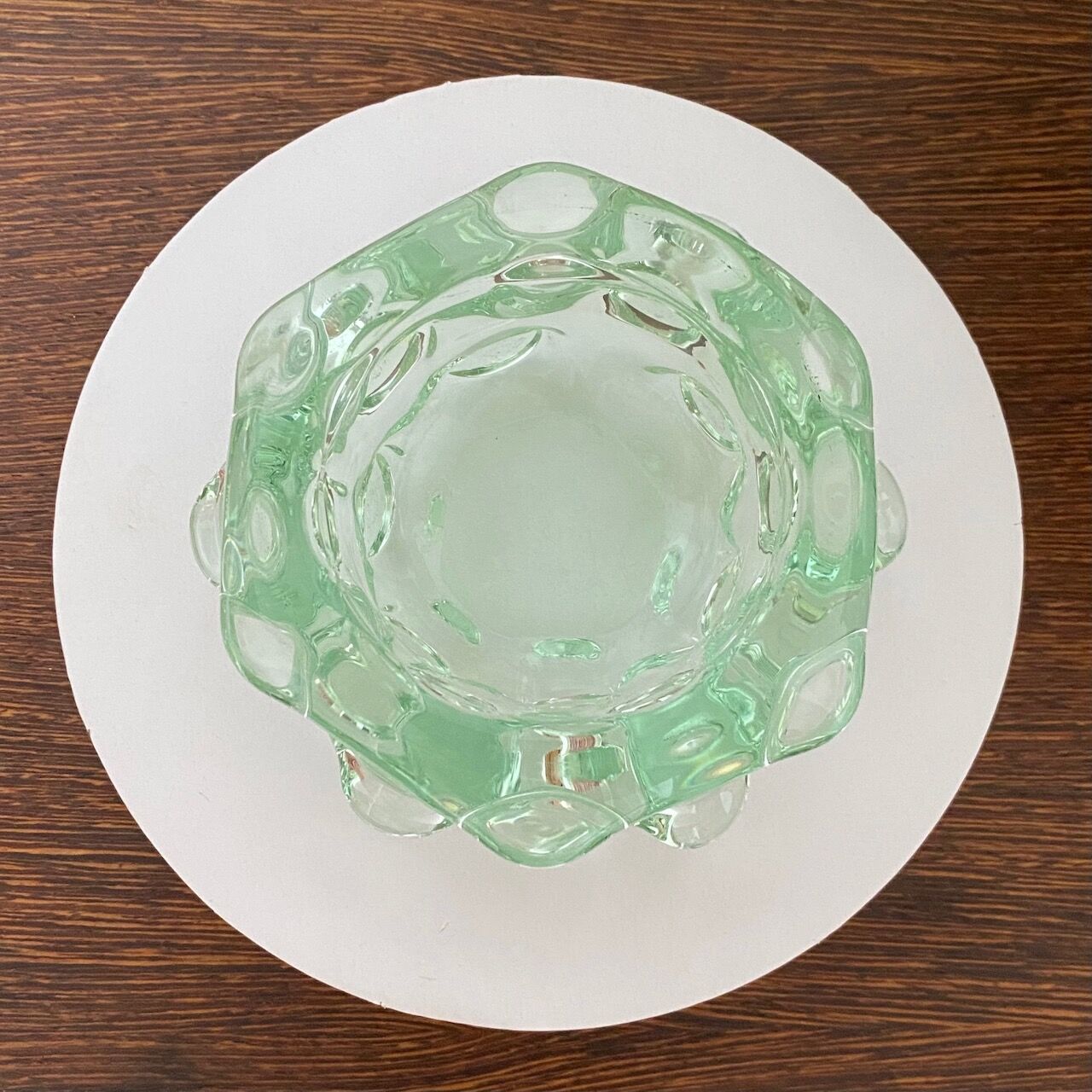 Green Murano bowl