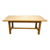Solid oak farmhouse table