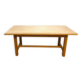 Table fermière en chêne massif
