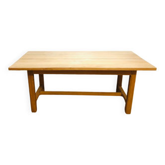 Solid oak farmhouse table