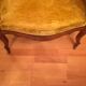 Voltaire chair in Mustard-coloured velvet