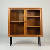 Danish teak display cabinet highboard Kristiansen vintage 60s