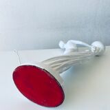 Lampe danseuse nue en céramique