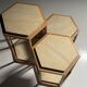 Set of 3 side tables Roche Bobois