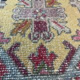 VINTAGE TURKISH PASTEL MINI RUG , 102 x 53 CM