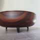Box metal candy tripod decoration faux wood Scandinavian design