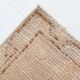 Tapis marron beige turc vintage 94x52cm