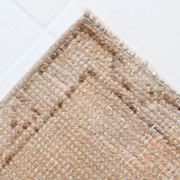 Tapis marron beige turc vintage 94x52cm