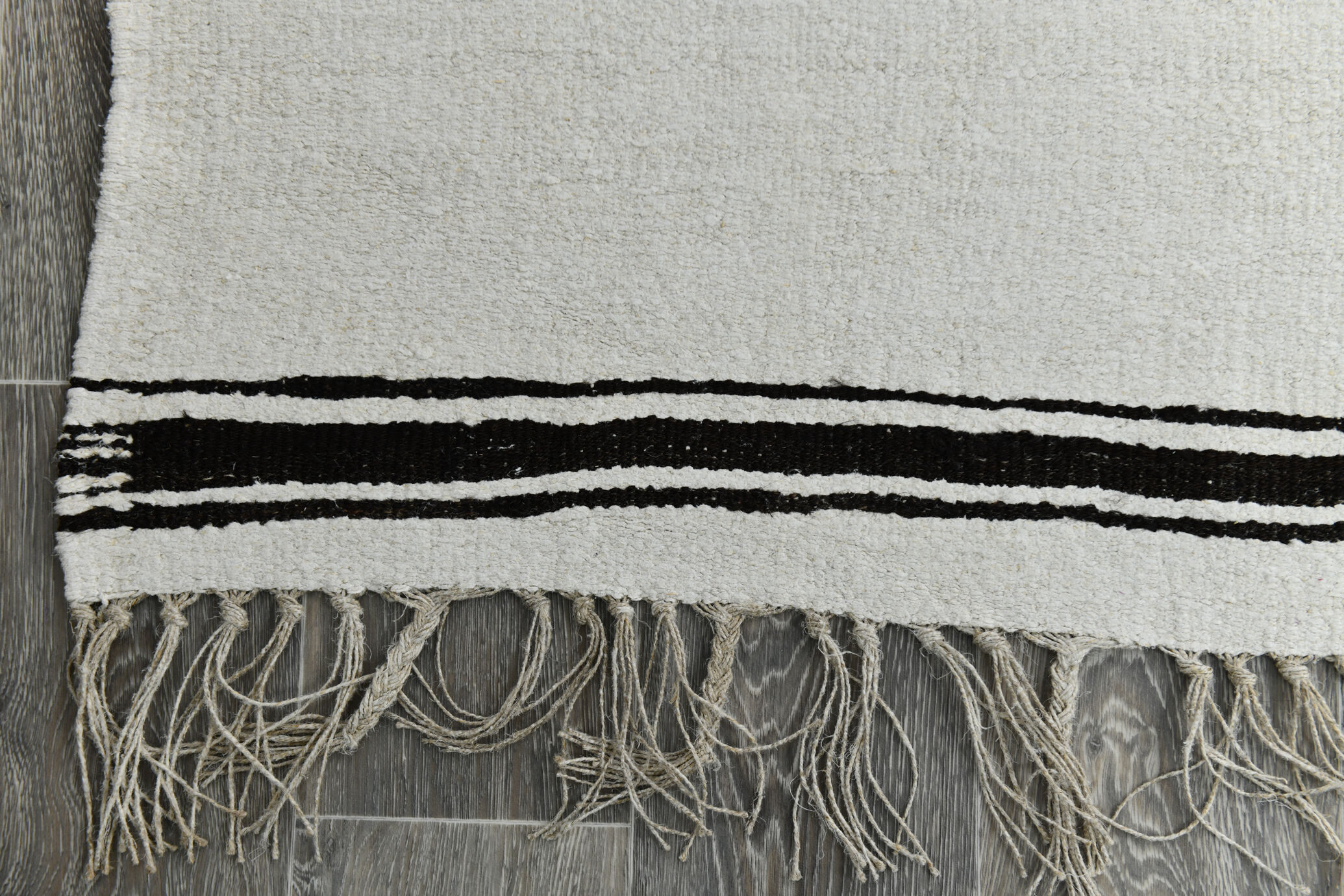 Tapis de chanvre vintage moderne, 158x248cm