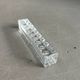 7 moulded glass knife rests