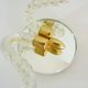 Magnificent pair of vintage wall sconces in glass and mirror, Murano style. Year 70