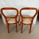 2 upholstered hot air balloon chairs