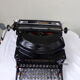 Typewriter, Typewriter Silenta Continental, made in Germany in 1937, Art Deco