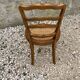 Series of 6 Louis XV chairs in cannage