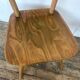 Pair of Scandinavian chairs or vintage wooden bistro