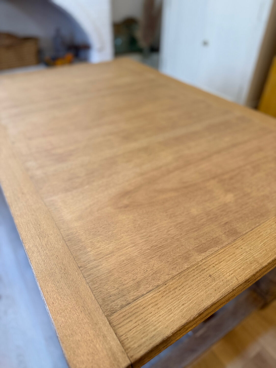 Farmhouse wooden table