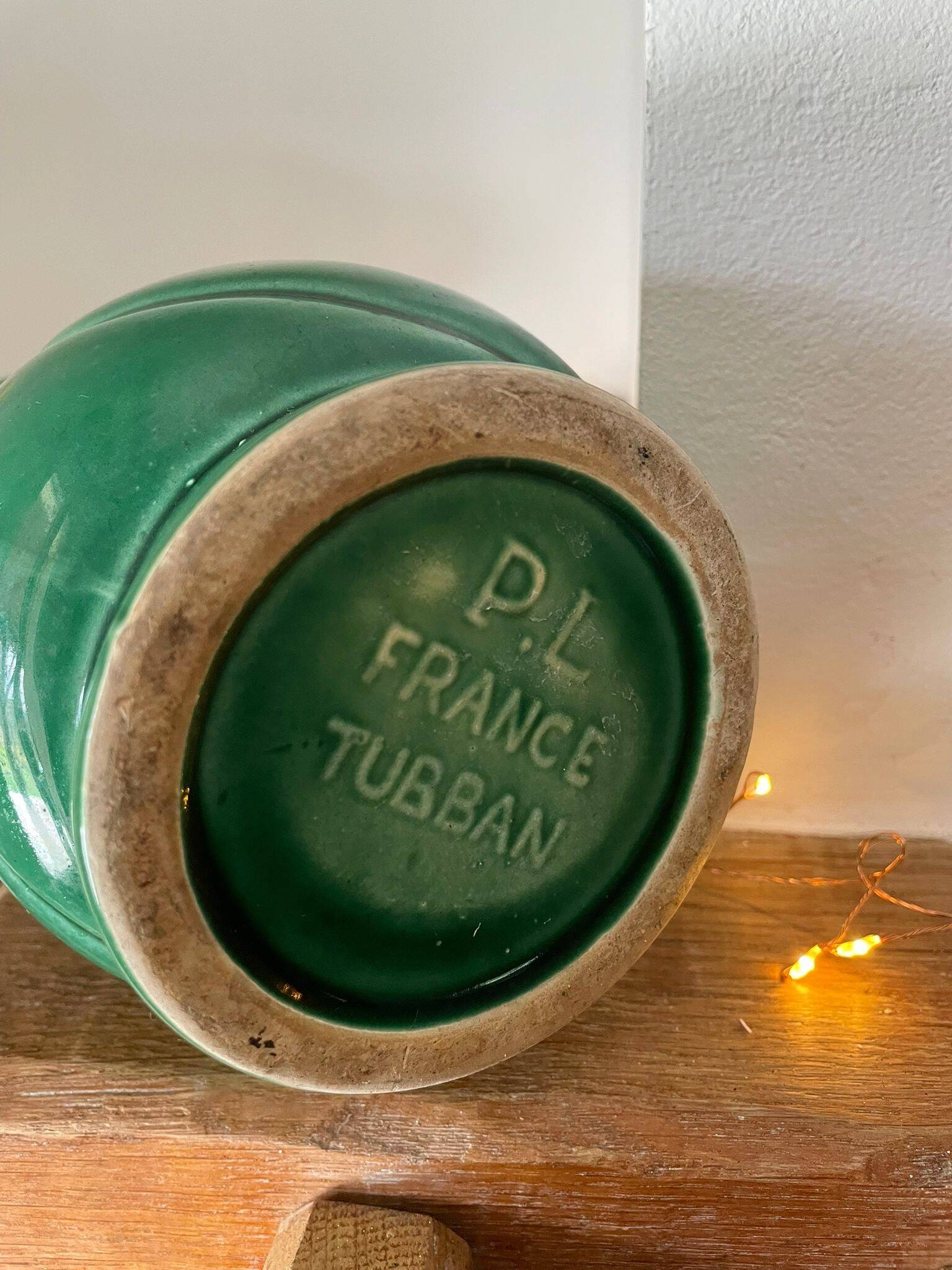 Pichet barbotine français (Poët Laval)