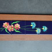 Ceramic tiles on panel