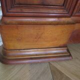 Antique trunk bench - Louis Philippe style - trunk seat - solid wood