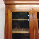 Louis Philippe bookcase in walnut