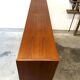 Buffet/commode en teck, Danemark années 60/70, vintage, milieu du siècle moderne
