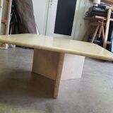 Table basse en travertin Roche bobois