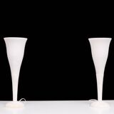 pair Alabaster Table lamps by A Pegasam Spain 1970s