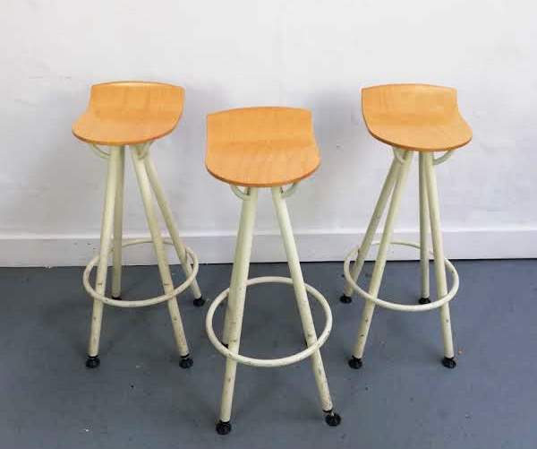 Tabouret d'école vintage