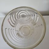 Vase Art deco molded glass