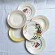 St Amand, Gien, Vintage soup plates