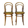 2 chairs Thonet n°14 1/2 canned, circa 1914