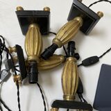Brass table lamps