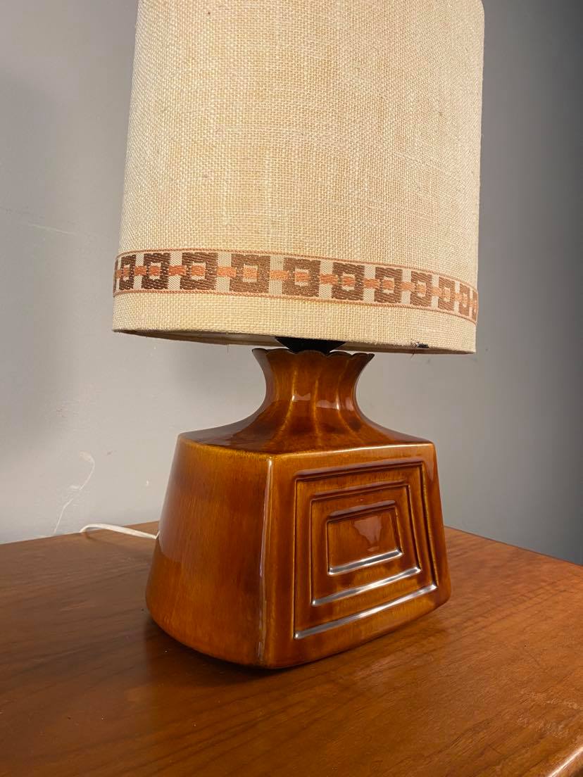 Ceramic table lamp germany lamp glazed ceramic, 60