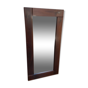 Miroir rectangle en bois