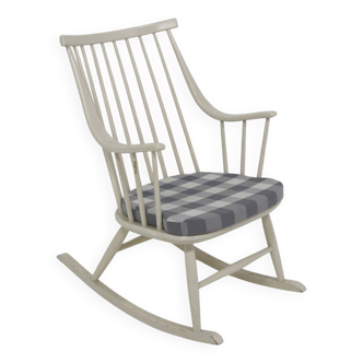 Scandinavian rocking chair "Bohem", Lena Larsson, Sweden, 1960