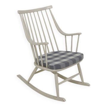 Scandinavian rocking chair "Bohem", Lena Larsson, Sweden, 1960