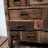Craft cabinet with drawers