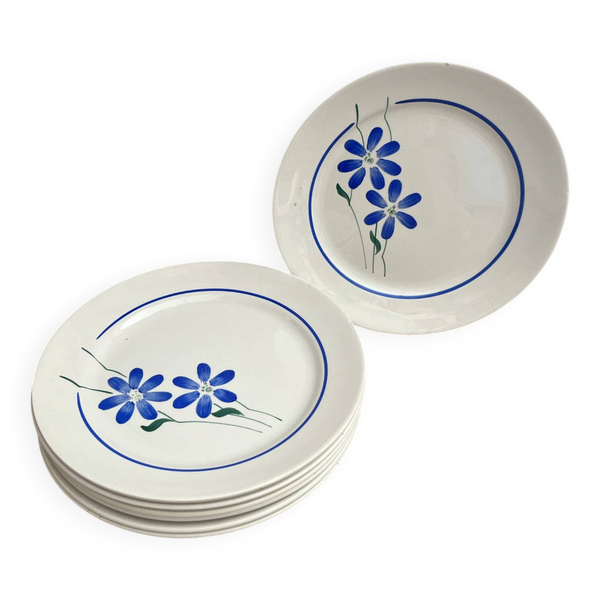 7 dinner plates