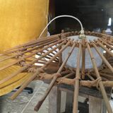 RATTAN AND GLASS hanging