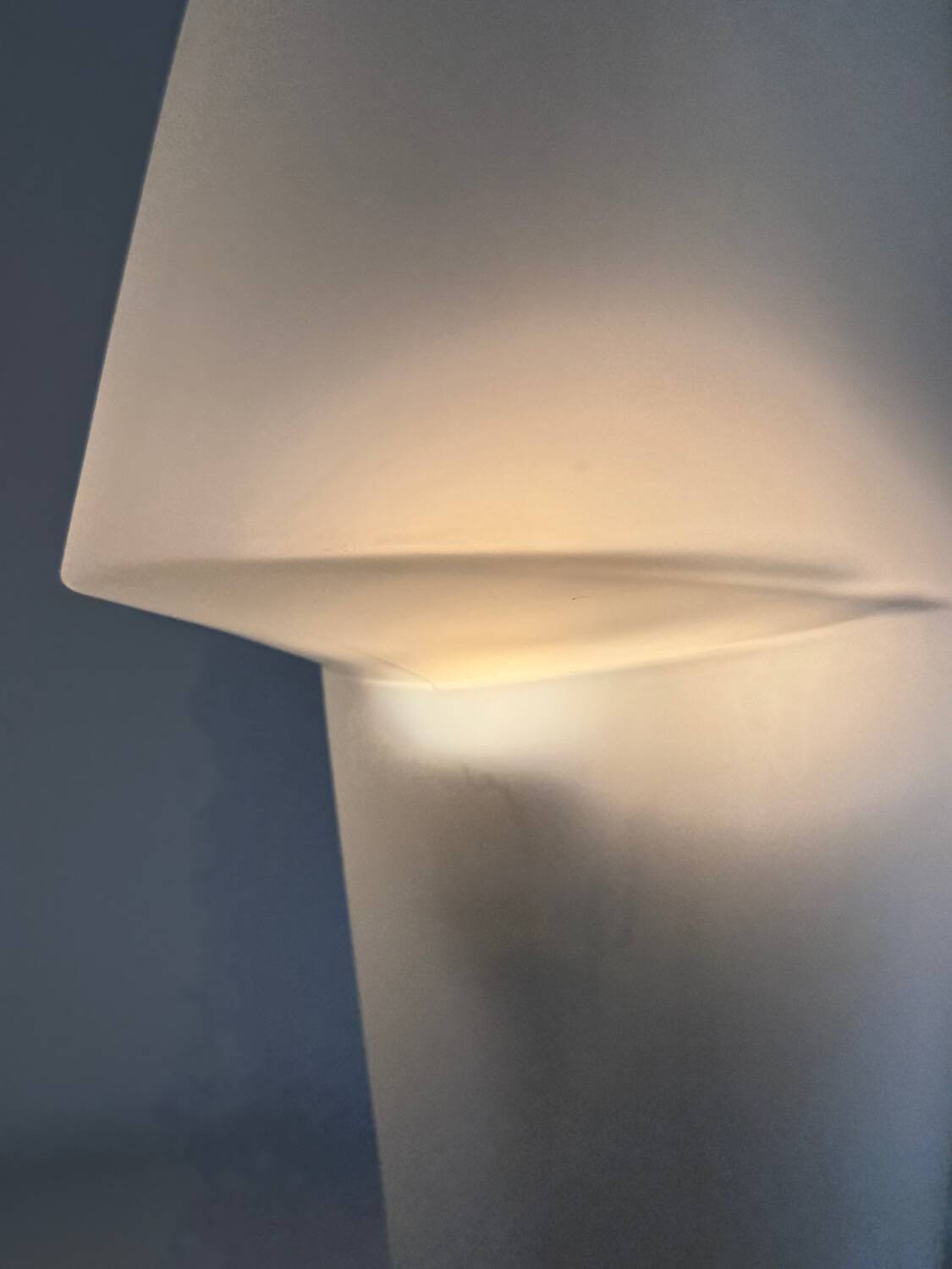 Murano glass table lamp attributed to Mazzega - vintage - 1980s.