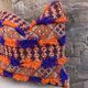 Vintage Moroccan Berber wool cushion cover