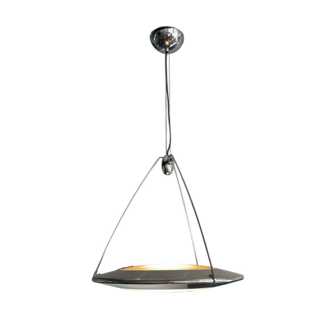 4 X Ezio Didone “Mira S” Ufo Pendant Light For Arteluce / Flos, Italy, 1990